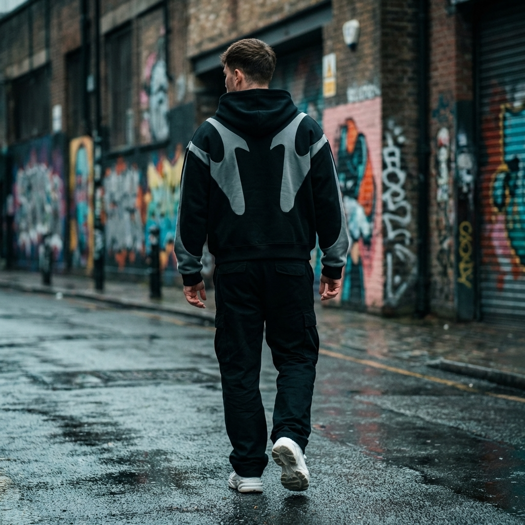 Men's Zip Hoodie Hooded Sweatshirt Full-Zip Drawstring Casual Sport Loungewear Everyday Streetwear Urban