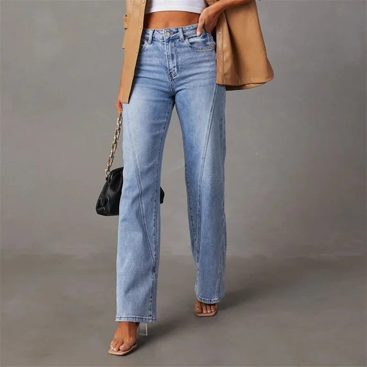 Celeste | Women's Wide-Leg Denim Trousers