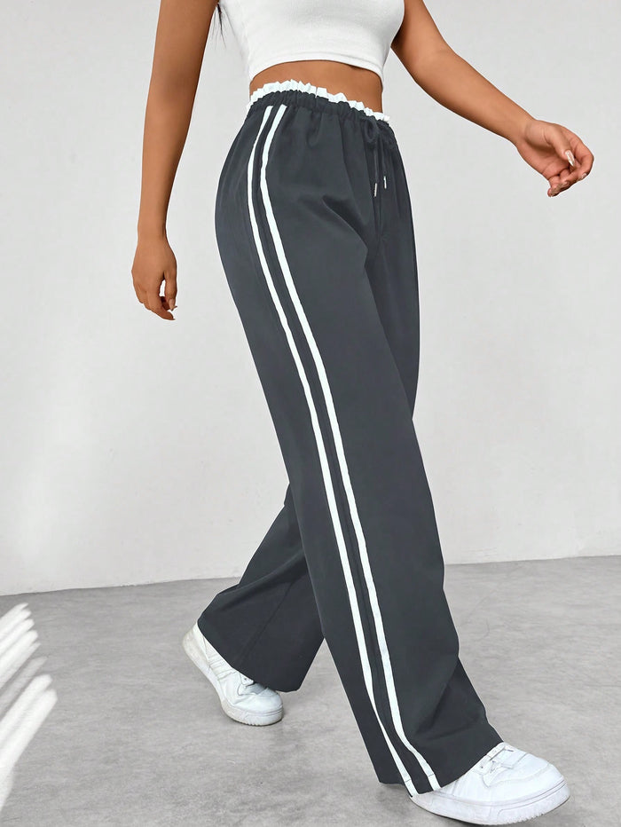 Kaeli | Women's High-Waisted Sporty Jogging Pants
