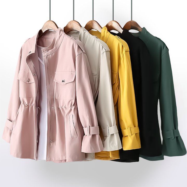 Bodil | Lightweight Water-Resistant Trench Coat