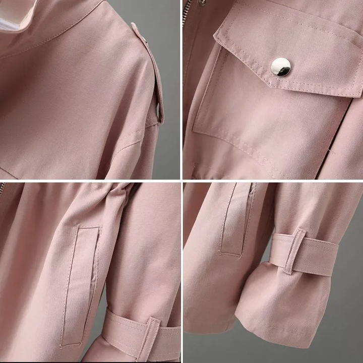 Valériane | Autumn Water-Resistant Trench Coat