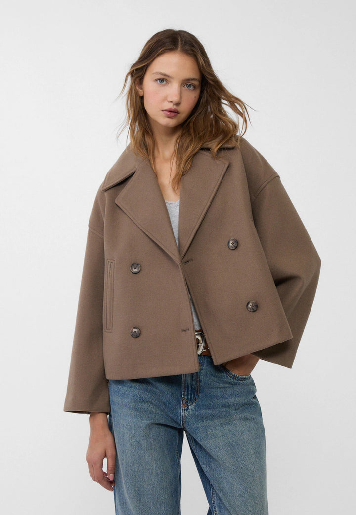 Sophia | Double-Breasted Short Jacket