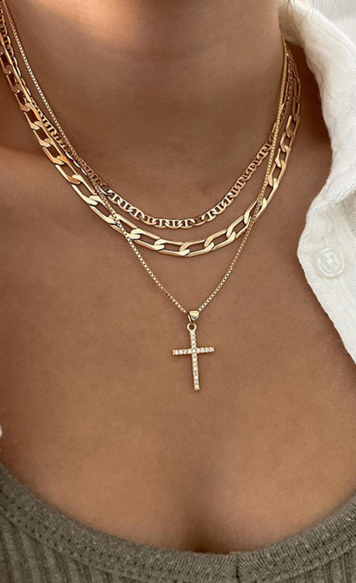 Aurelia Cross Necklace