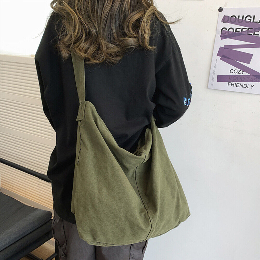 Laurah | Extra-Large Canvas Shoulder Tote