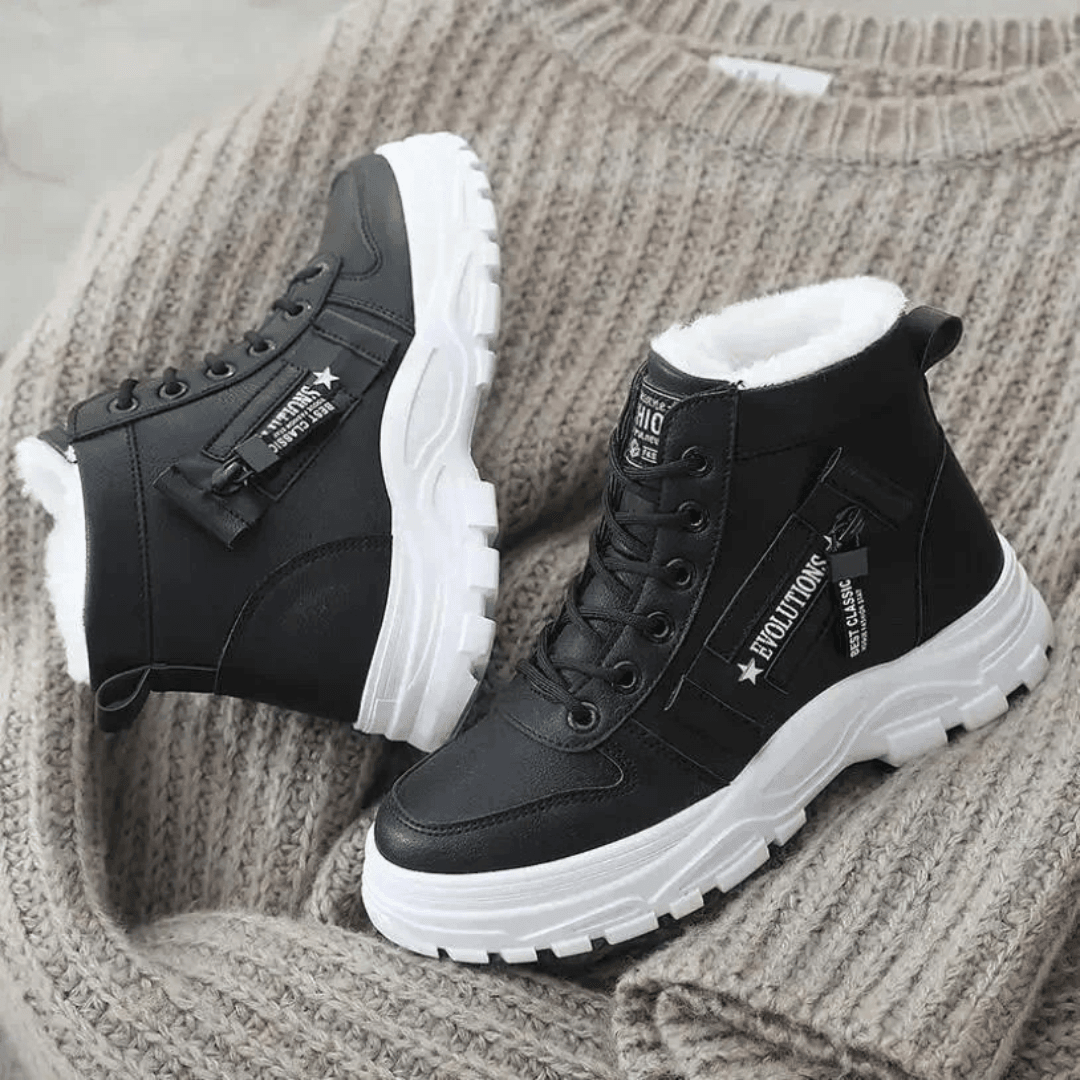Breezy | Women's Winter Boot Fleece-Lined High-Top
